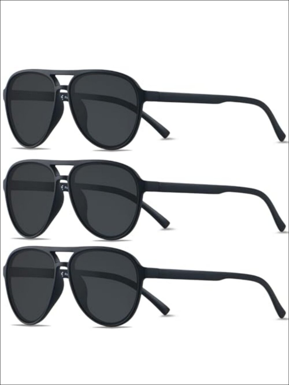 Polarized Aviator Sunglasses UV400 Tangle Free Pilot Shades Unisex